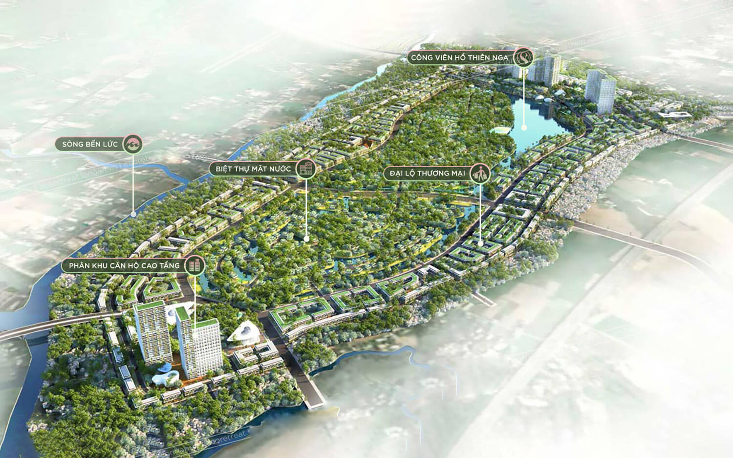 Sơ đồ mặt bằng Ecopark Long An